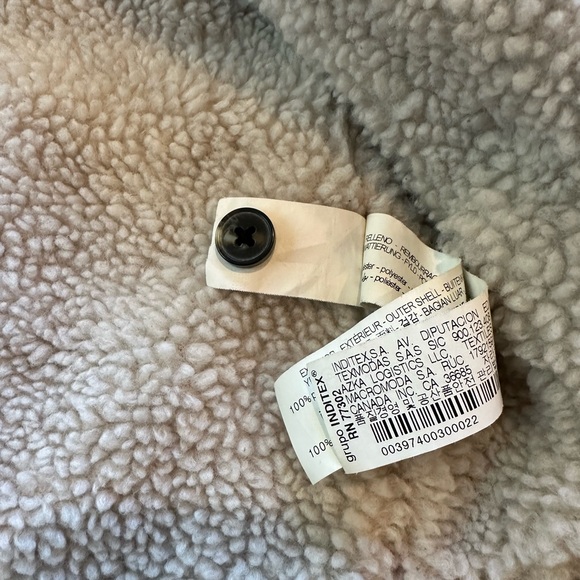 Zara fleece lined jacket, unisex, size S - Picture 3 of 5